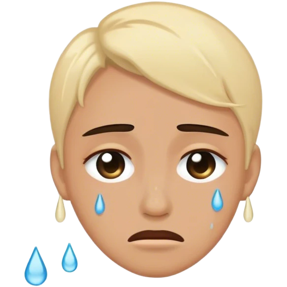 Persona llorando  emoji