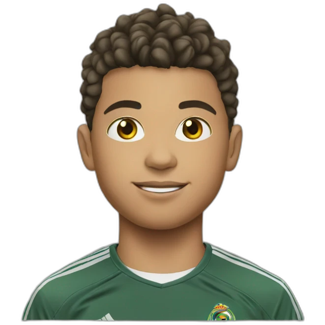 Young ronaldo emoji