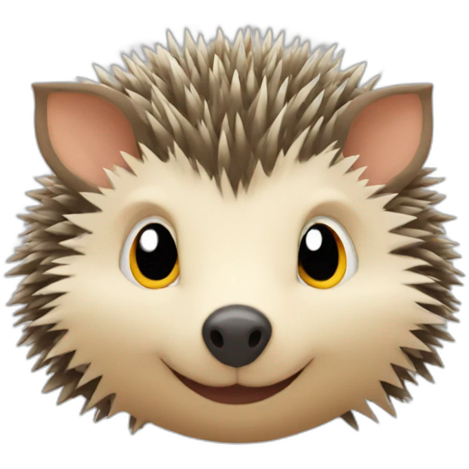 hedgehog pokemon face emoji