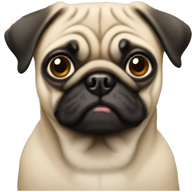 Pug emoji