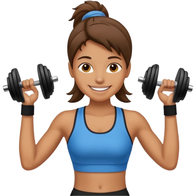 gym sport smile emoji