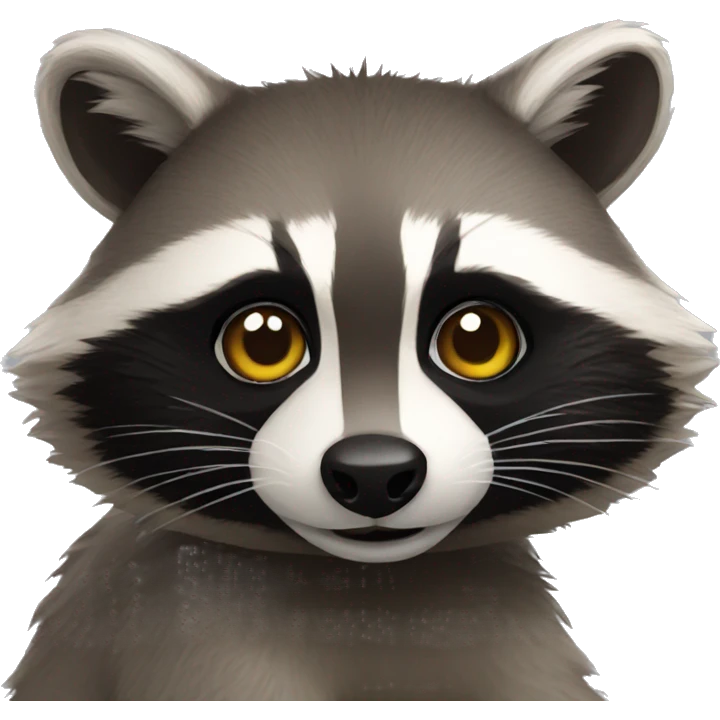 Raccoon emoji