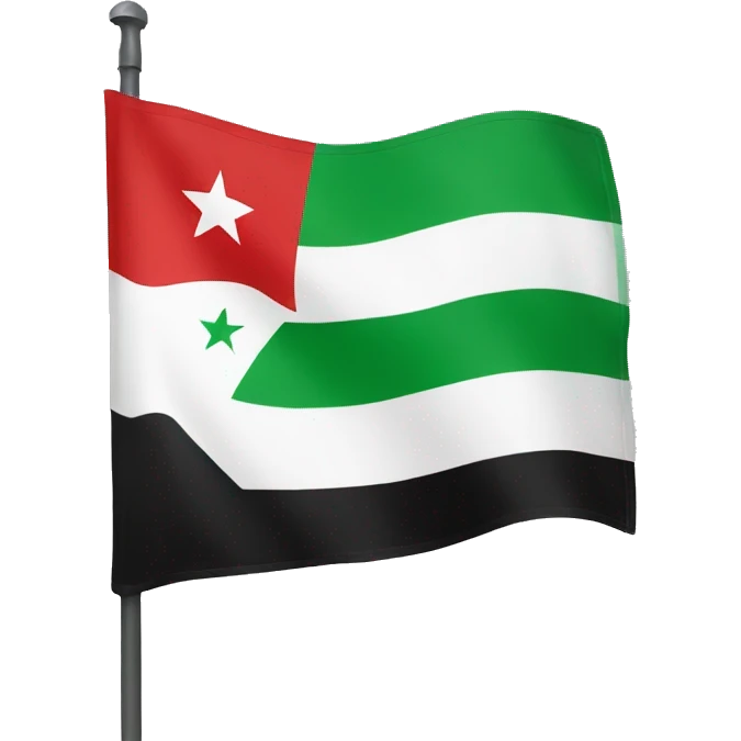 Free Syrian Flag  emoji