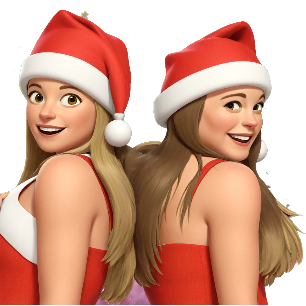 christmas fun with friends emoji