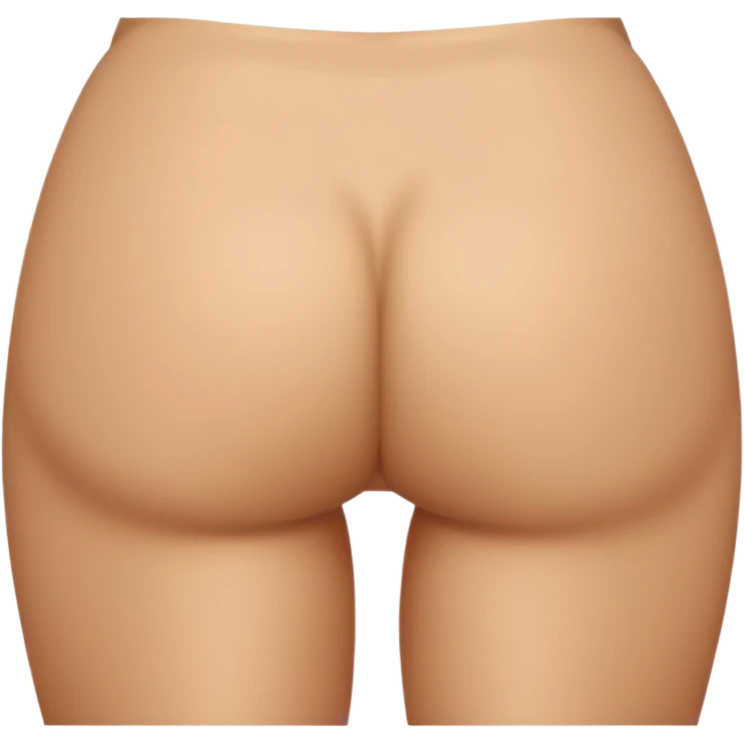 naked woman's butt emoji