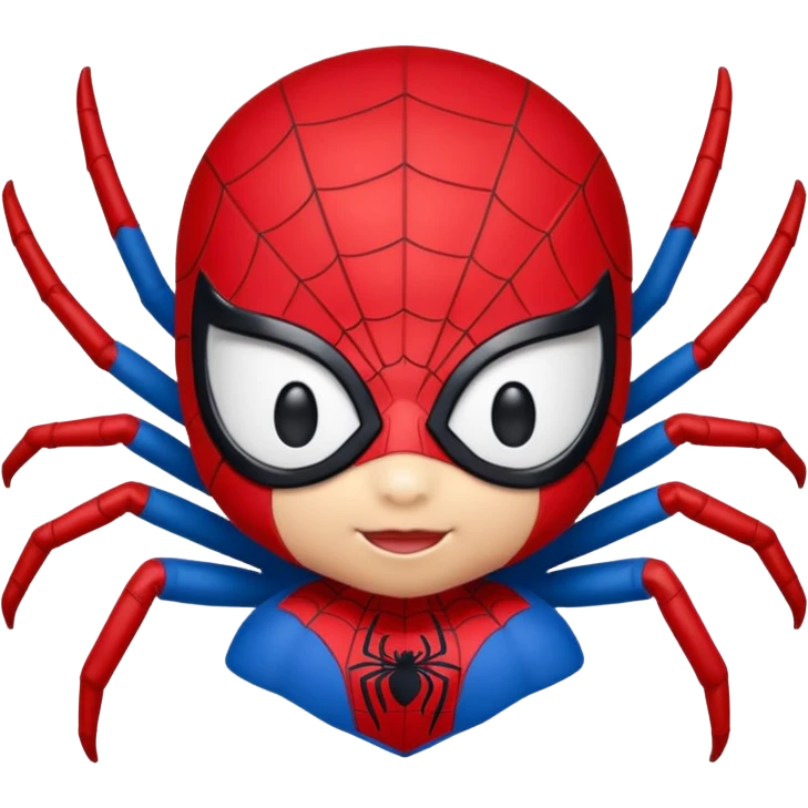 هلو کیتی اسپایدر من emoji