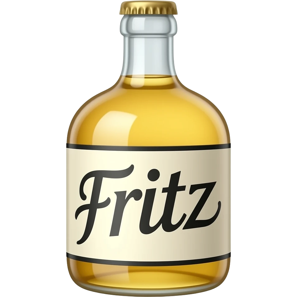 write fritz on the bottle and not ohwx emoji