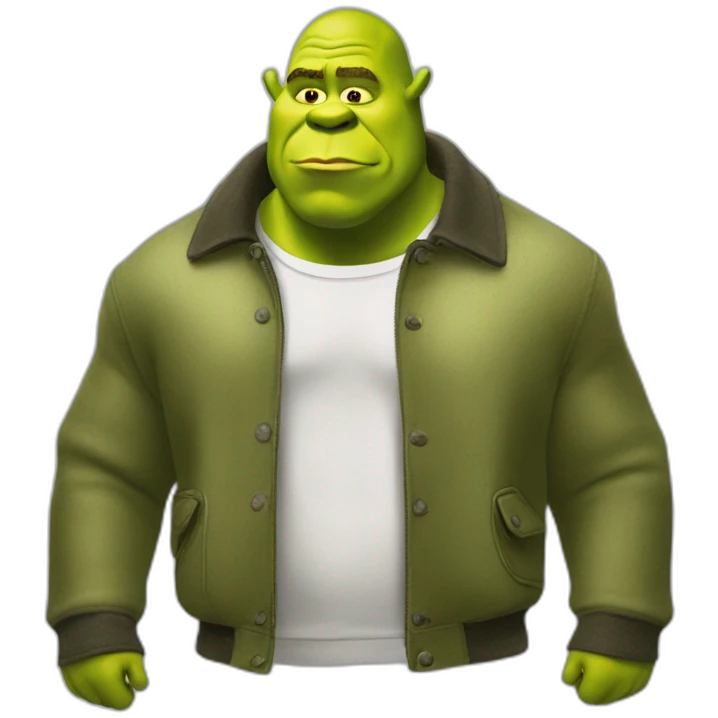 shrek in Balenciaga emoji