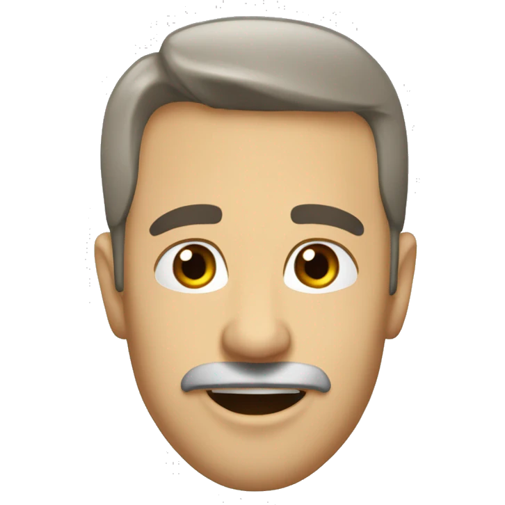 Круассан в шоколаде  emoji