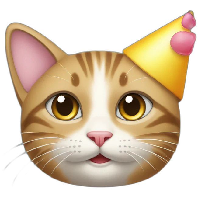 happy birthday fuuny cat emoji