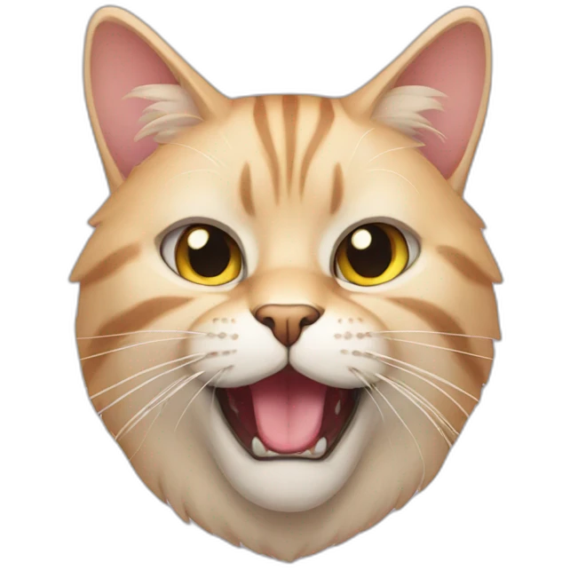 Buff cat emoji