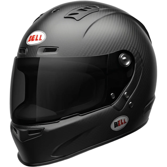 bell hp777 helmet with the low visor.  emoji