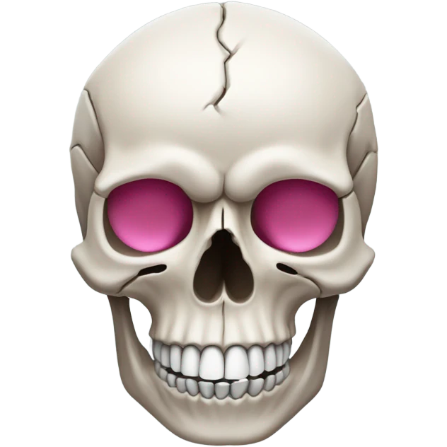Exposing skull emoji  emoji