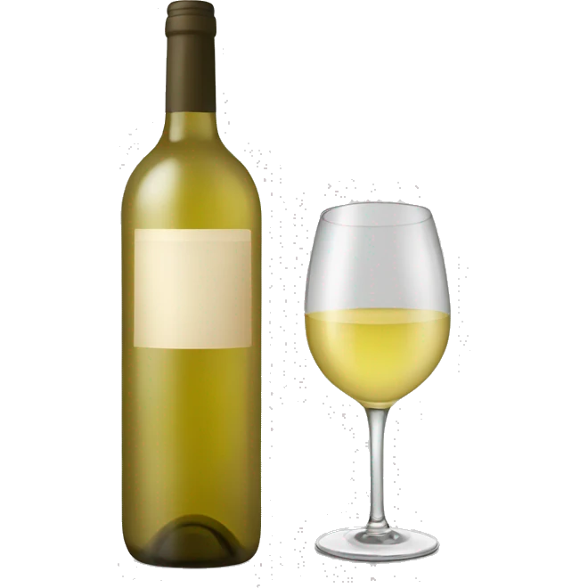 White wine emoji
