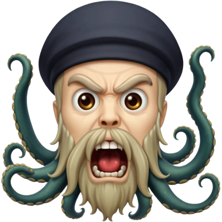 davy jones screaming emoji