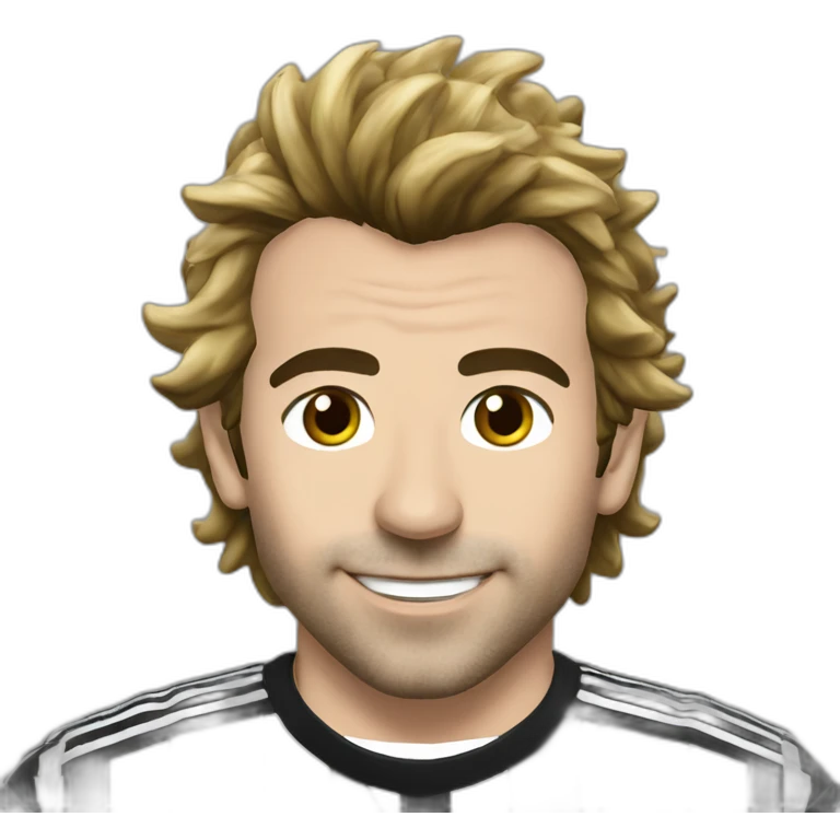Alessandro Del piero with Juventus emoji