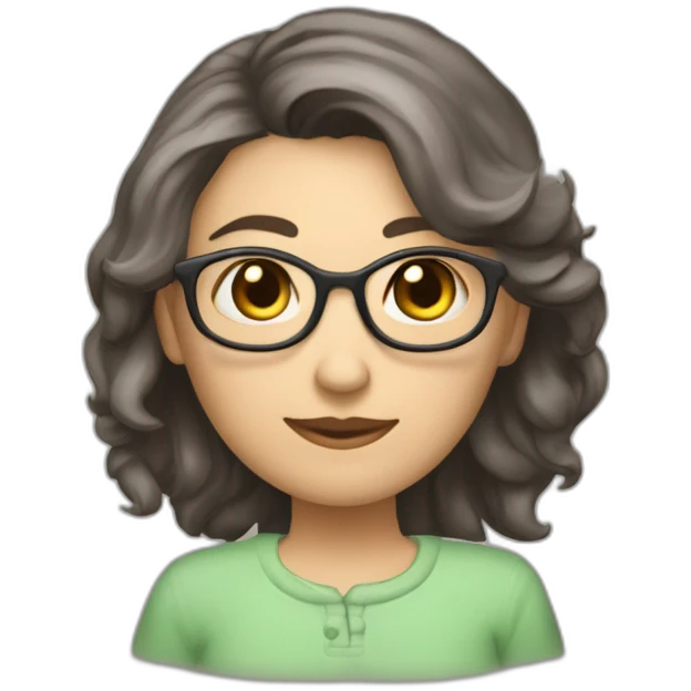 Девушка с темными воласами лижет корицу emoji