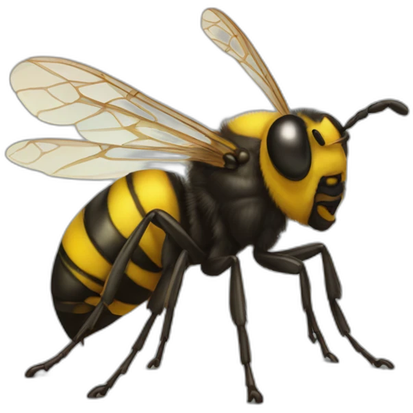 half wasp half human emoji