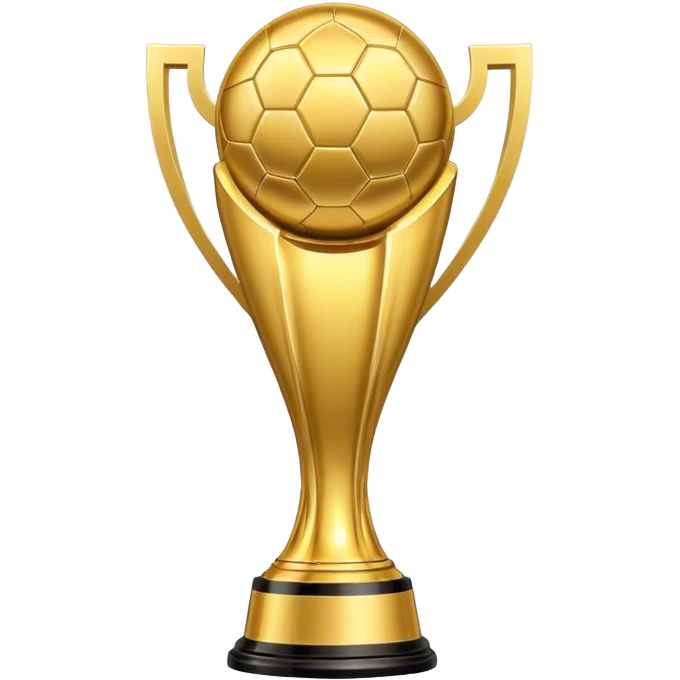 world cup trophy emoji