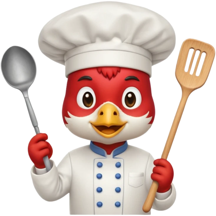 Rooster cook emoji