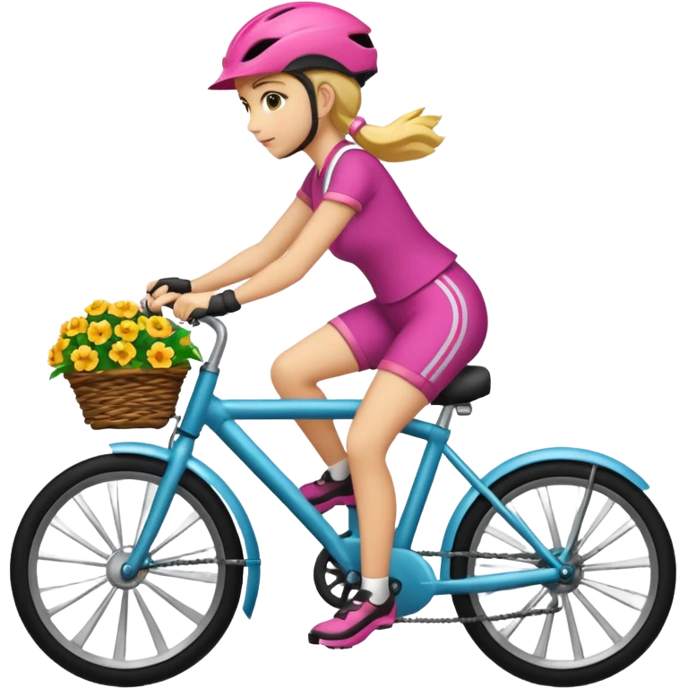 Grab bike women emoji