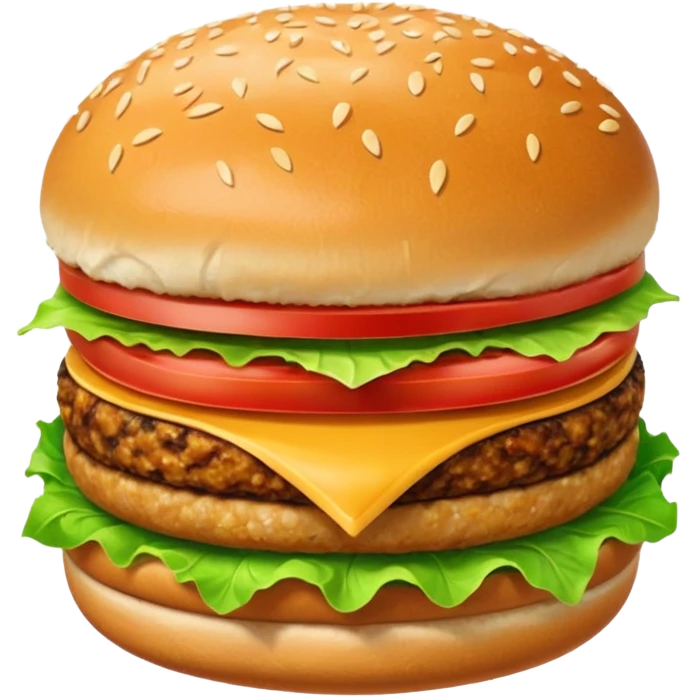 Hamburger Chicken emoji