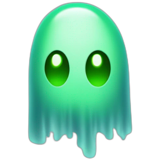 green among us ghost emoji