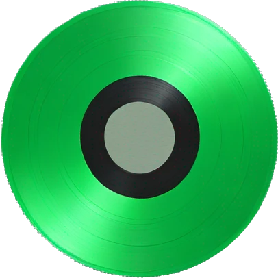 Green Vinyl Record emoji