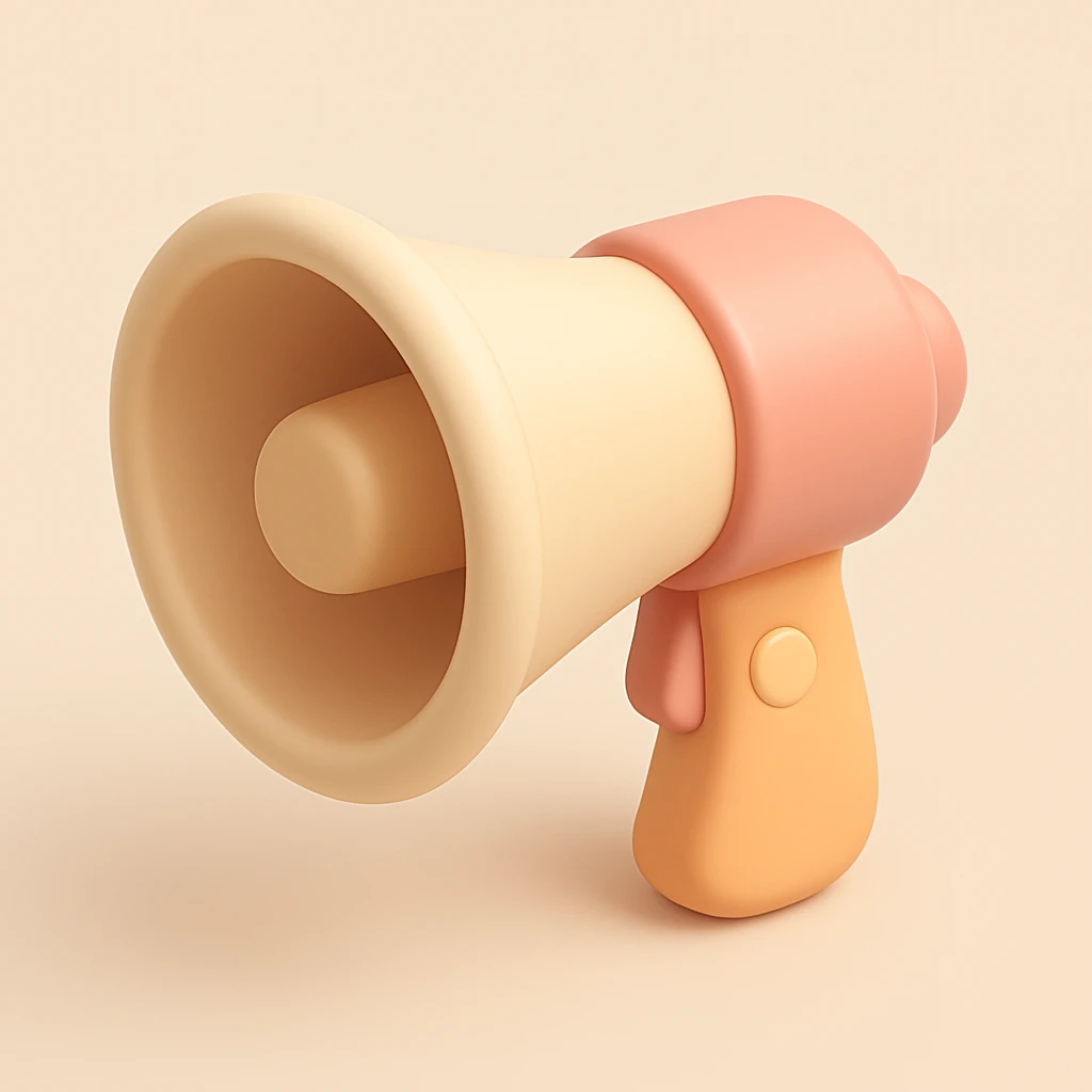 megaphone emoji