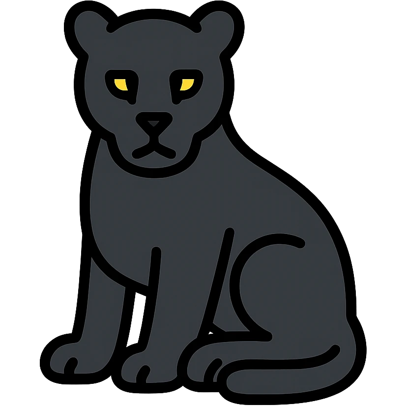 black panther emoji