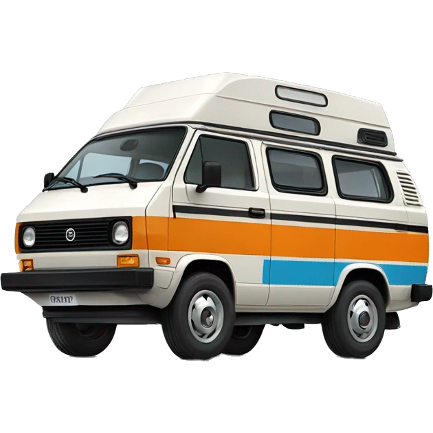 1985 Vanagon Camper, Gulf oil livery emoji