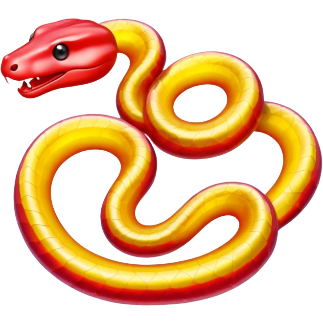 haribo twin snake  emoji