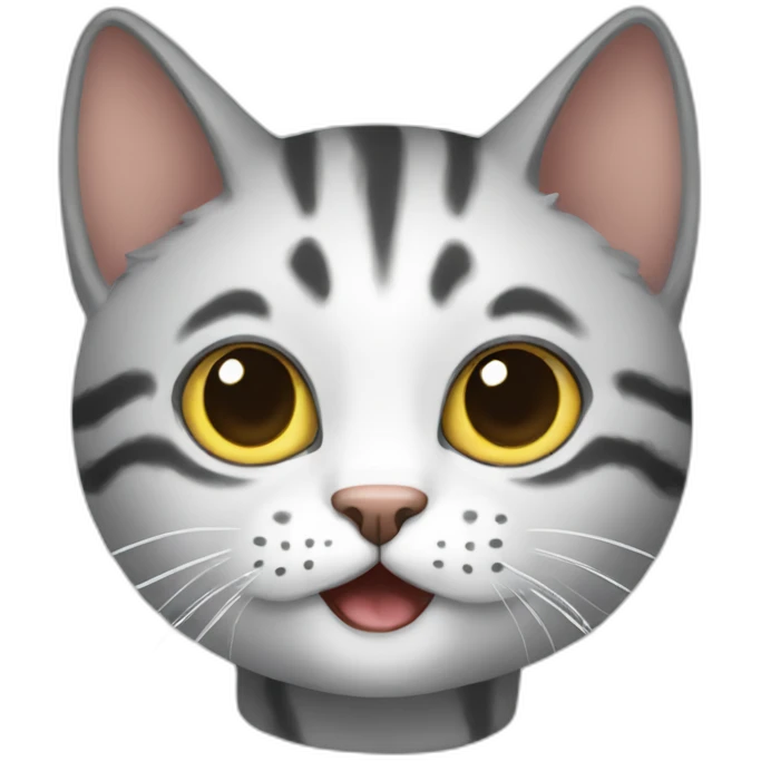 kucing horor emoji
