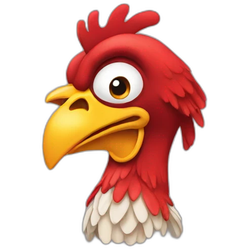 Cock emoji
