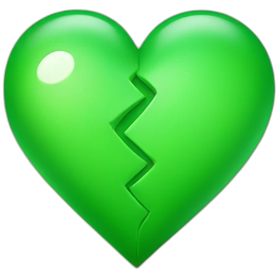 Two-Green-heart emoji