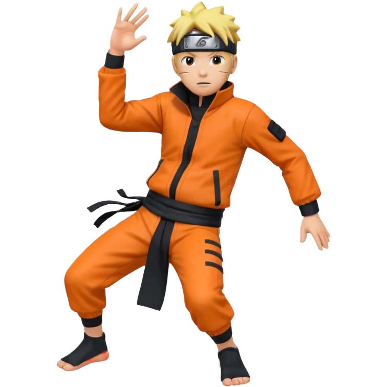 Naruto on pose emoji