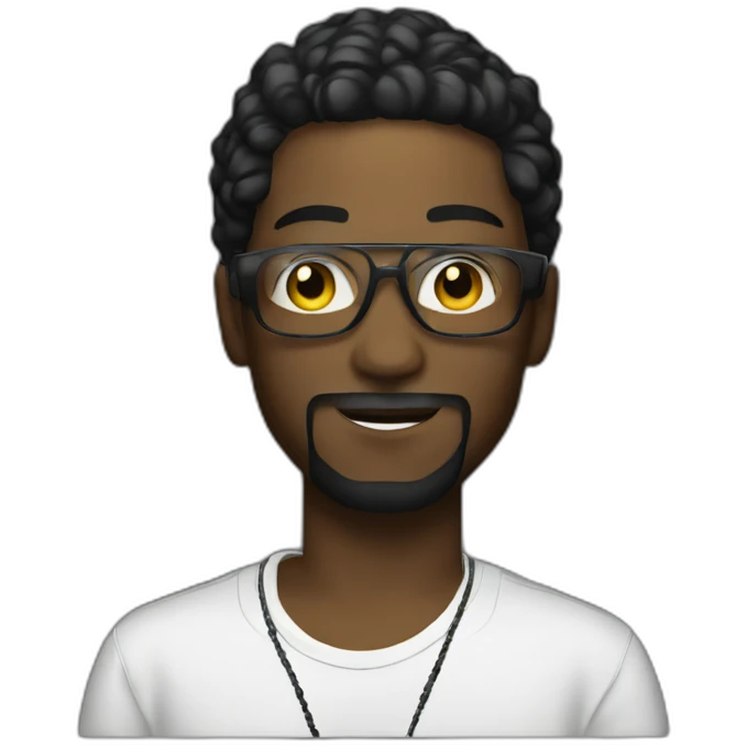 Dj with turntable emoji