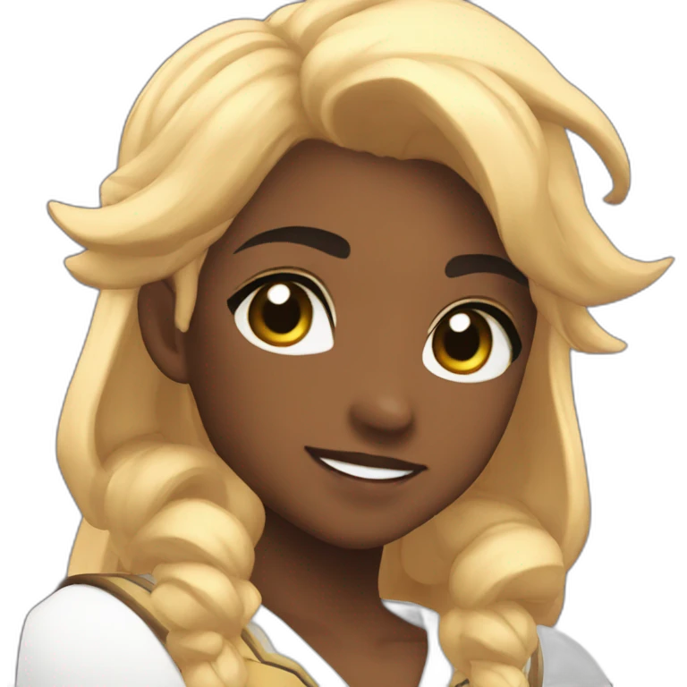 Genshin bisous emoji