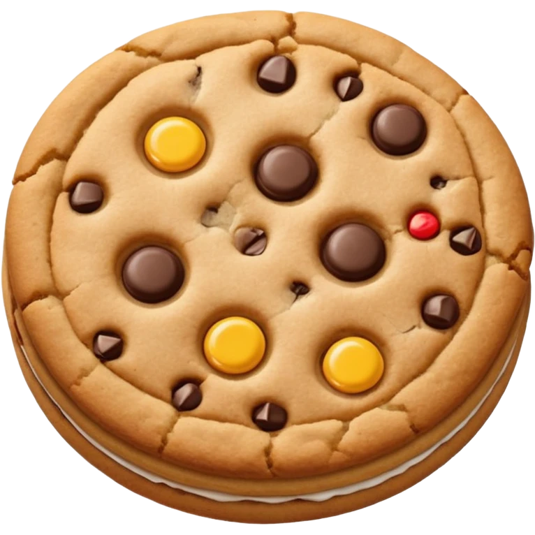 a pair of Cookie without Chocolate emoji
