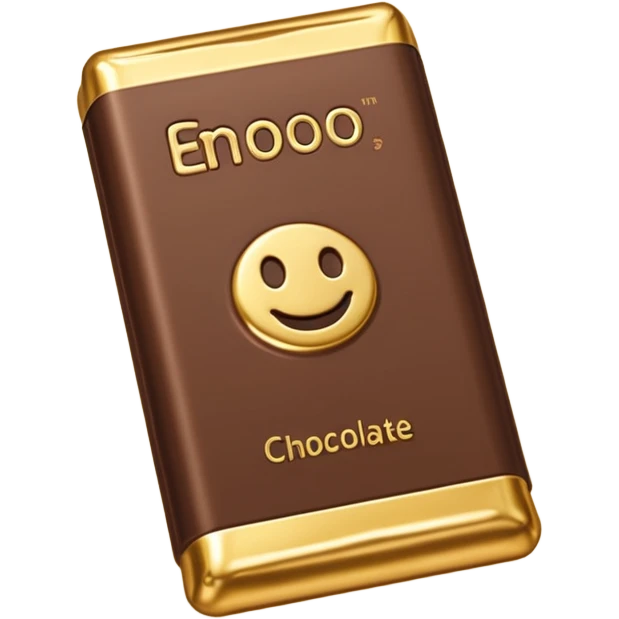 Chocolate bar emoji emoji