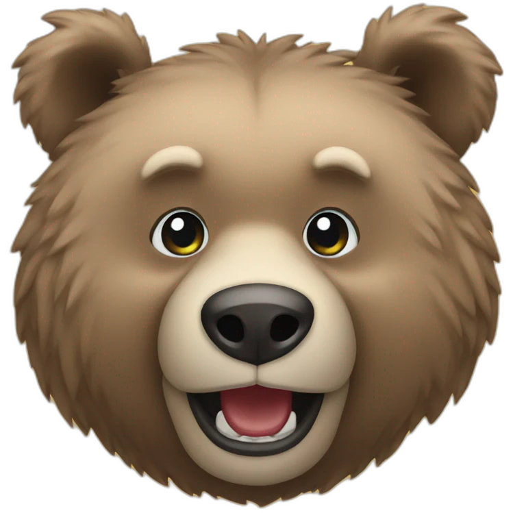 wild bear emoji