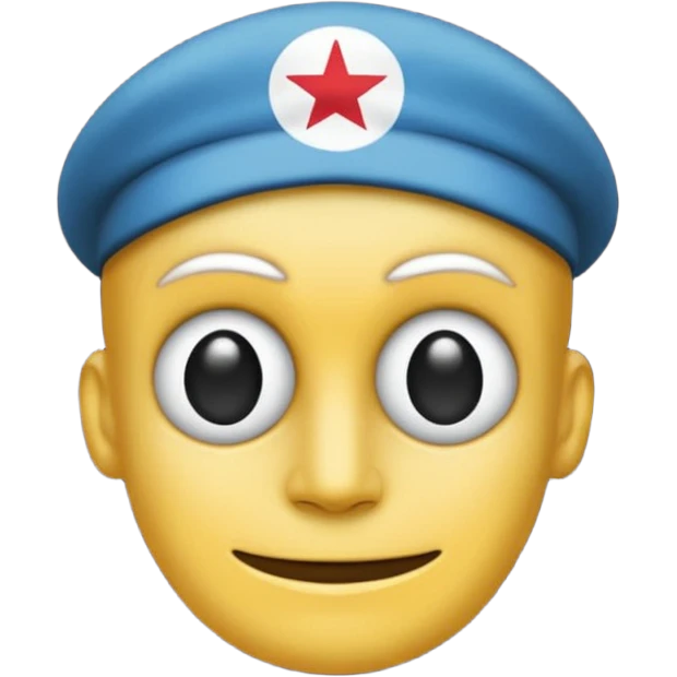 Tu n'as pas compris, je veux créer un emoji à partir du crâne présent sur les drapeaux de Nestor Makhno le célèbre anarchiste ukrainien emoji