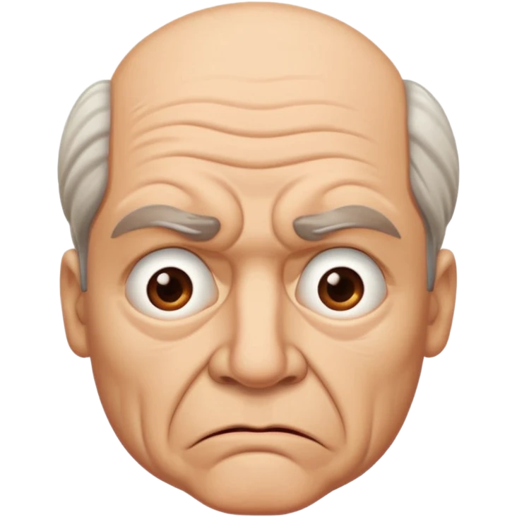 Man being disgusted emoji