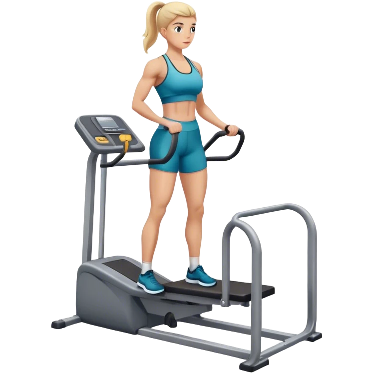 how to use gym calf-raise machine emoji