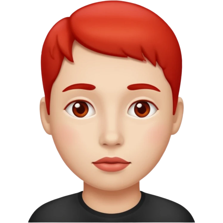 Qui est émie avec des jou rouge emoji