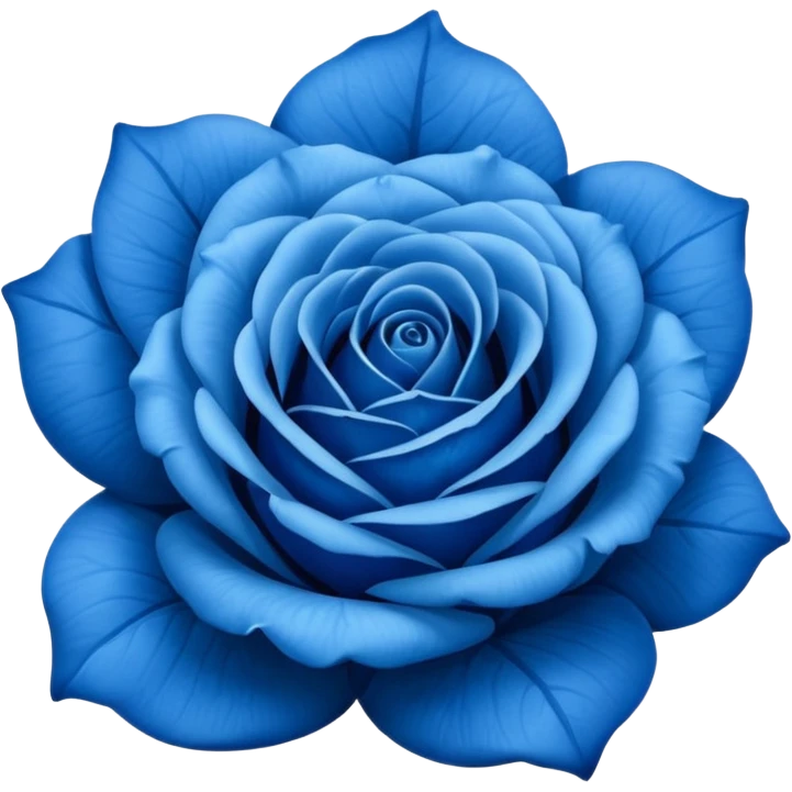 Rosa azul emoji emoji