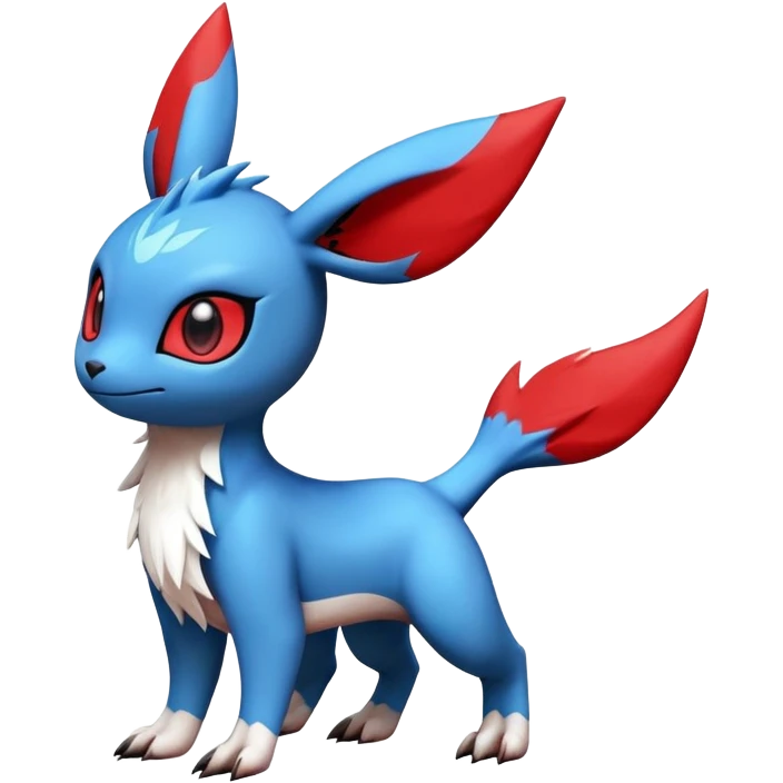  Cute Guilmon-Latias-Umbreon-Fakémon-hybrid-creature (full body)  emoji