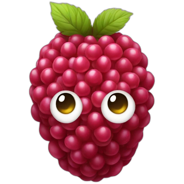 Raspberry emoji