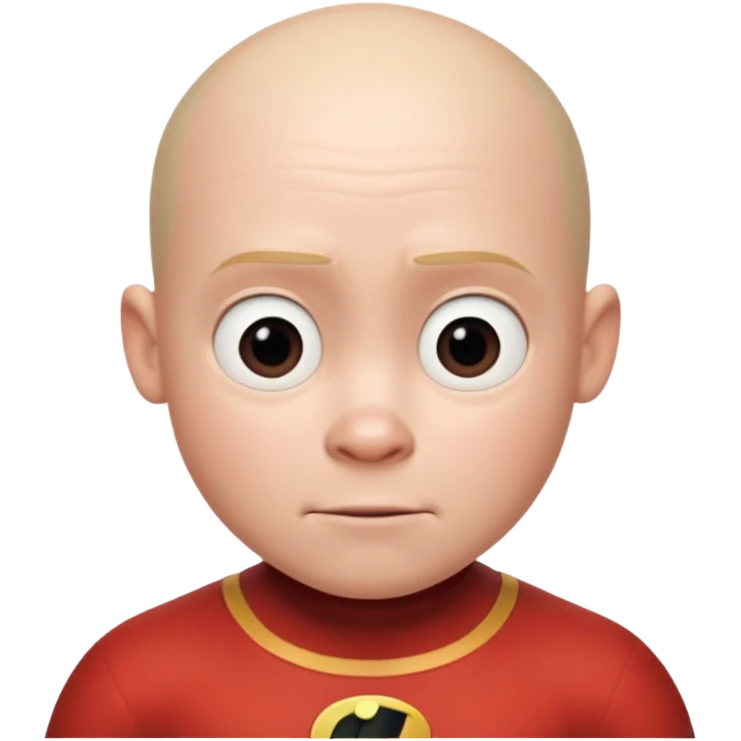 Jack-Jack (bald) from The Incredibles Movie emoji