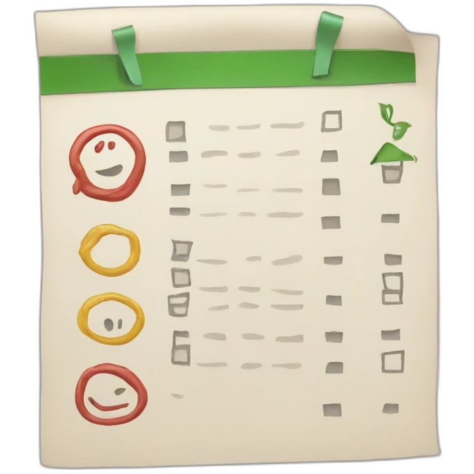 checklist emoji
